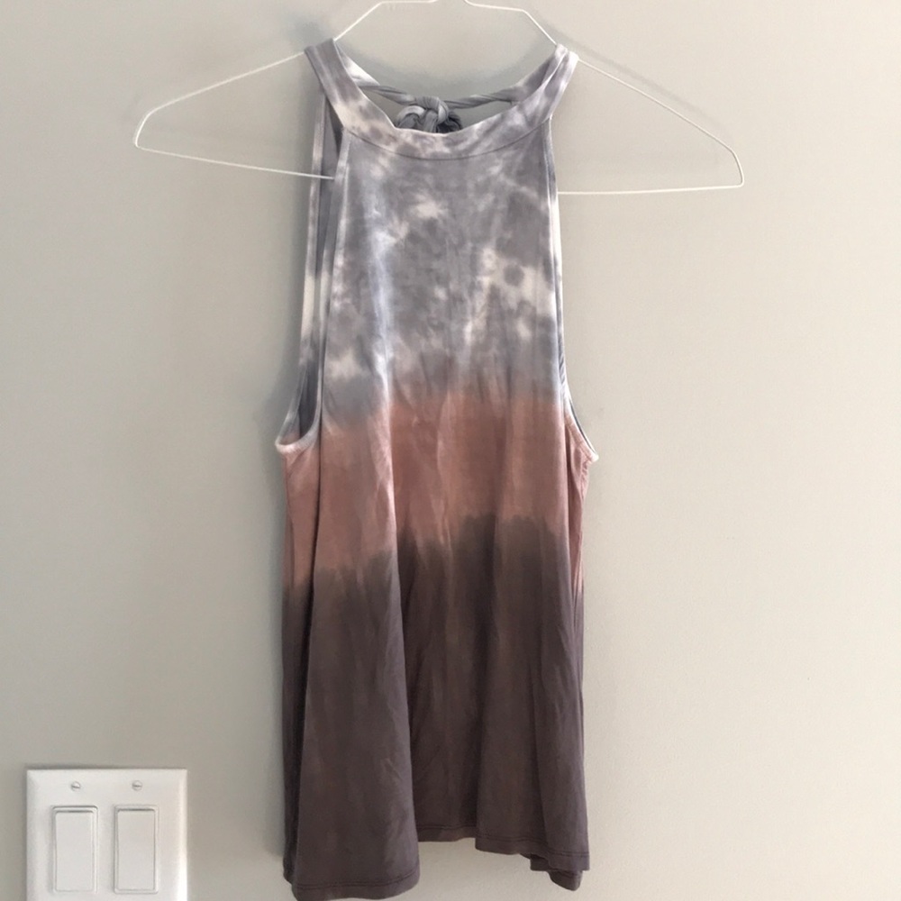 New AE tie dye tank top